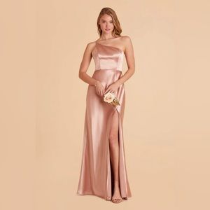 Birdy Grey Kensie Dress Satin Rose Gold